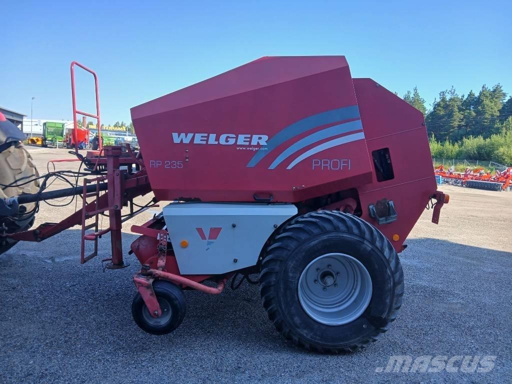 Welger Rb235 profi 圓型牧草打包機