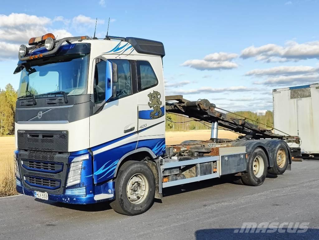 Volvo FH 13 420 起重可拆卸式卡車