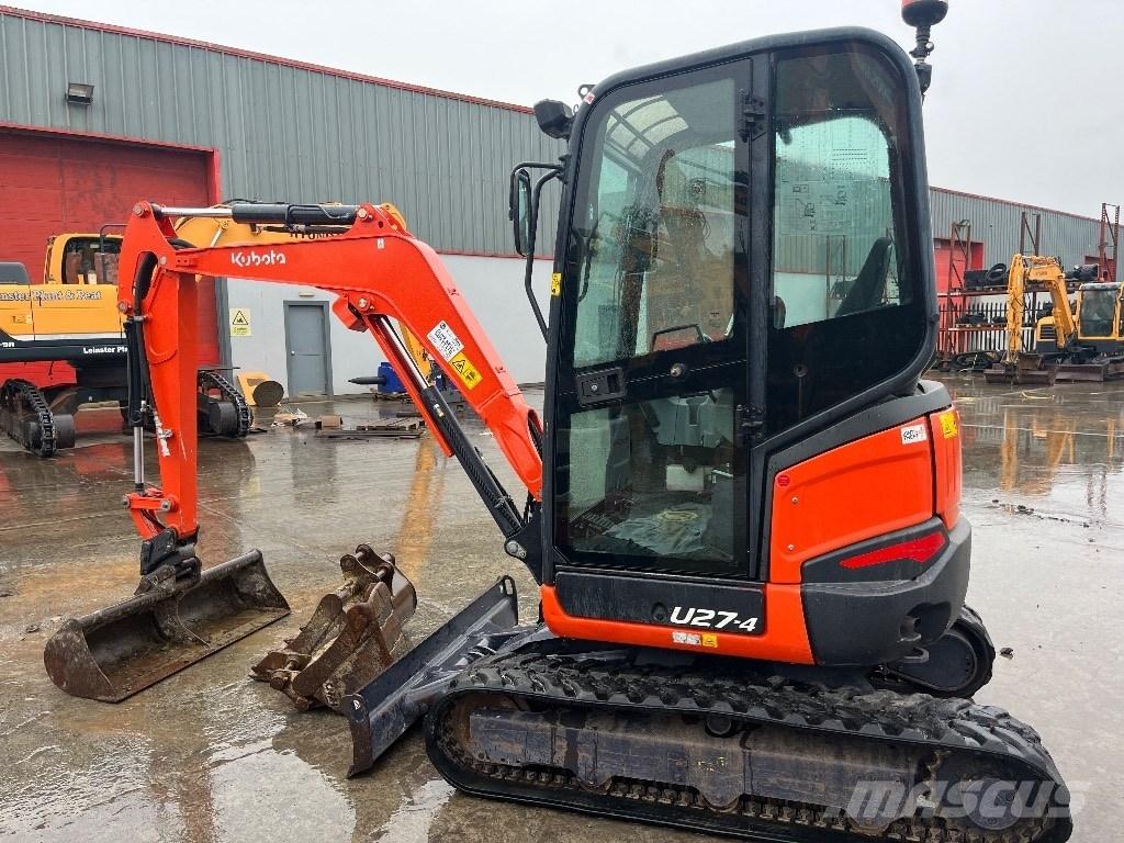 Kubota U 27-4 小型挖土機/掘鑿機<7t(小型挖掘機)