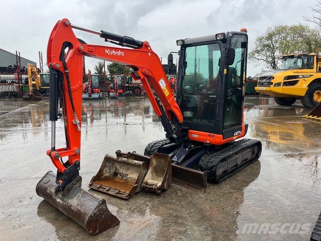 Kubota U 27-4 小型挖土機/掘鑿機<7t(小型挖掘機)