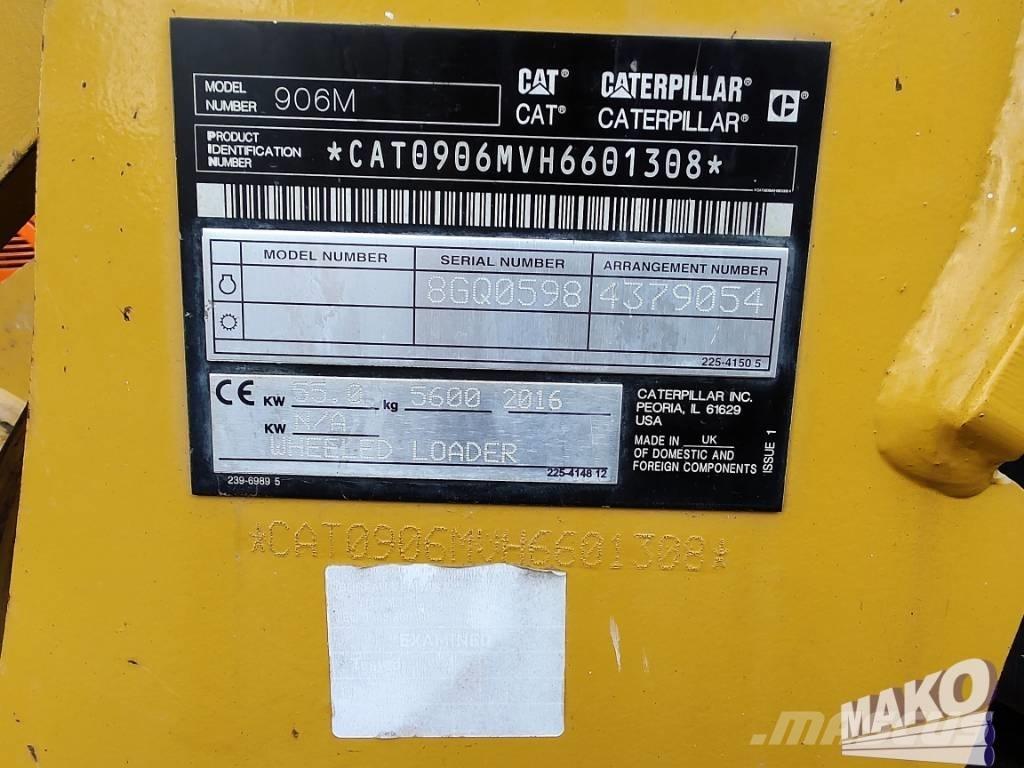 CAT 906 M 輪胎式裝載機