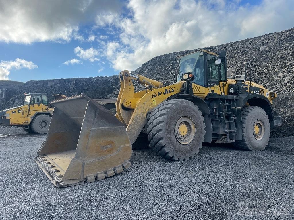 Komatsu WA500 輪胎式裝載機