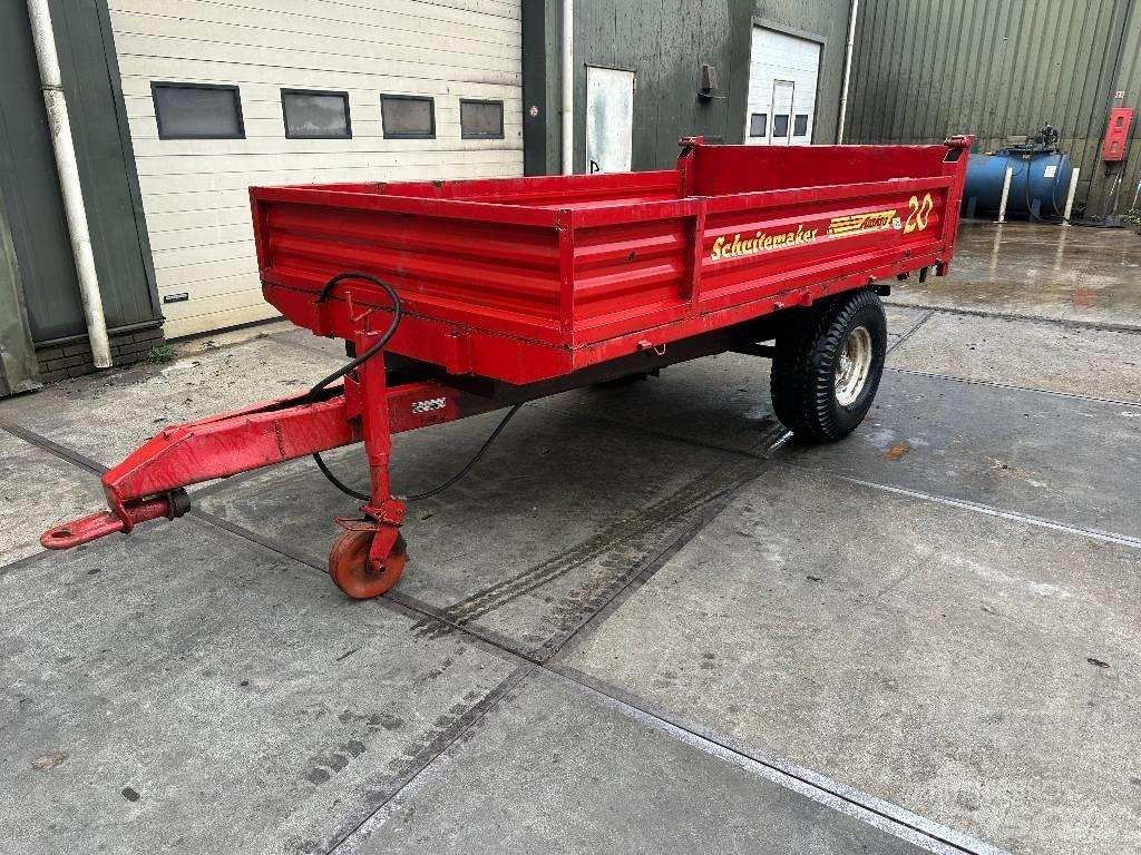  Kiepwagen 4t 傾卸式拖車