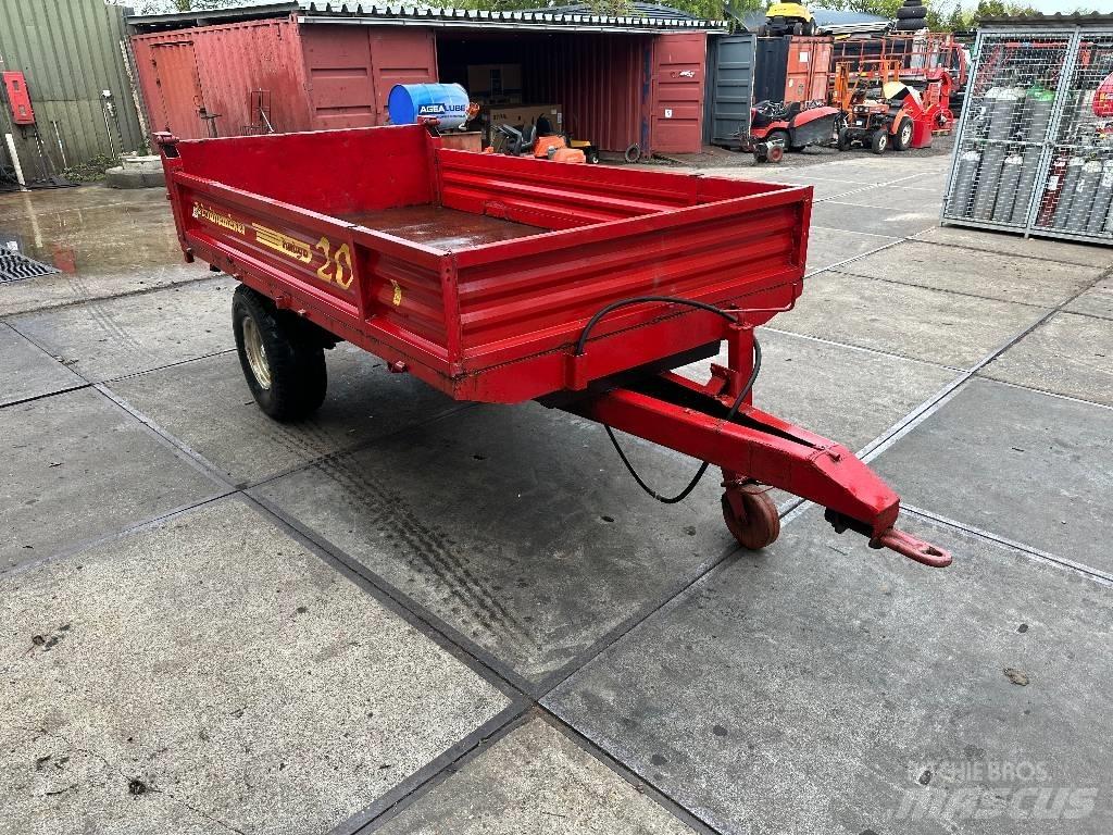  Kiepwagen 4t 傾卸式拖車