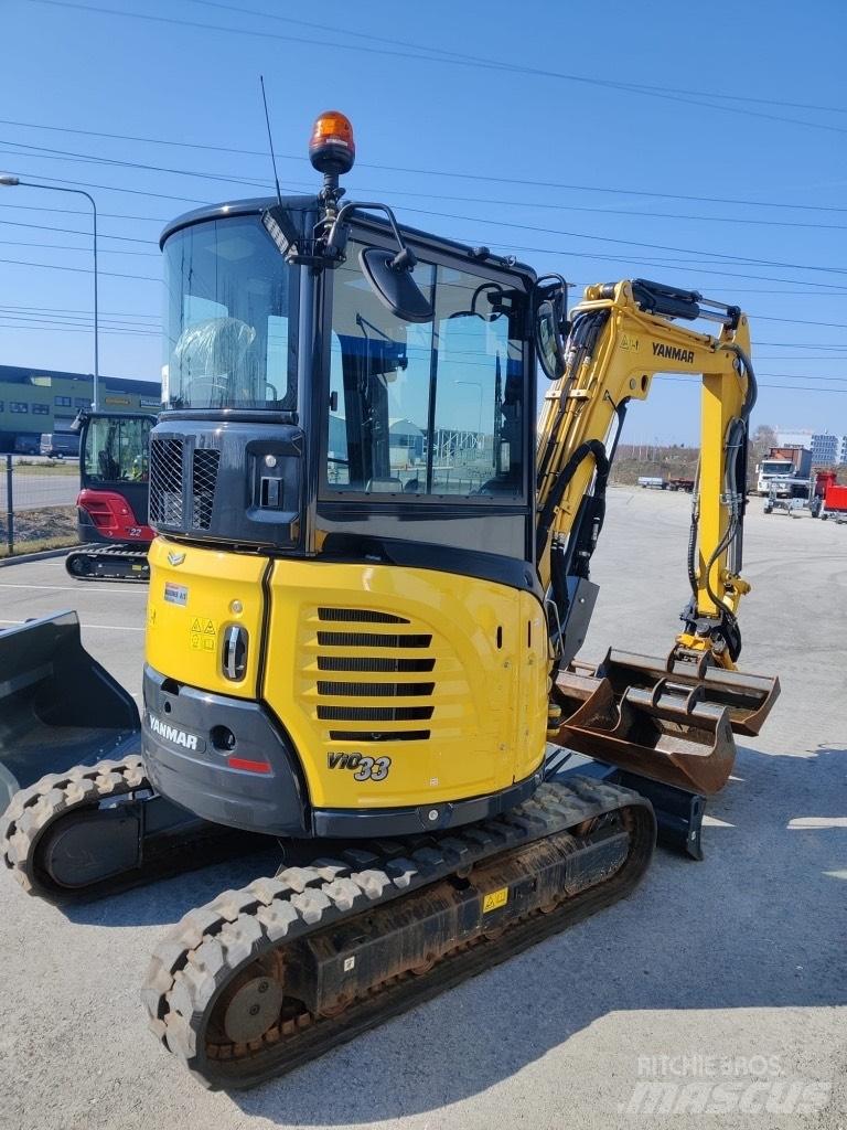 Yanmar ViO33-6 小型挖土機/掘鑿機<7t(小型挖掘機)