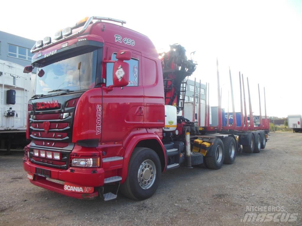 Scania R 450 木材貨車