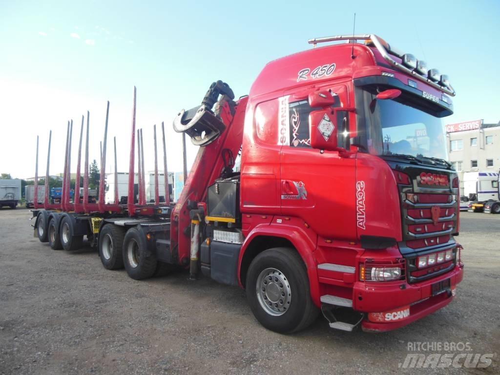 Scania R 450 木材貨車