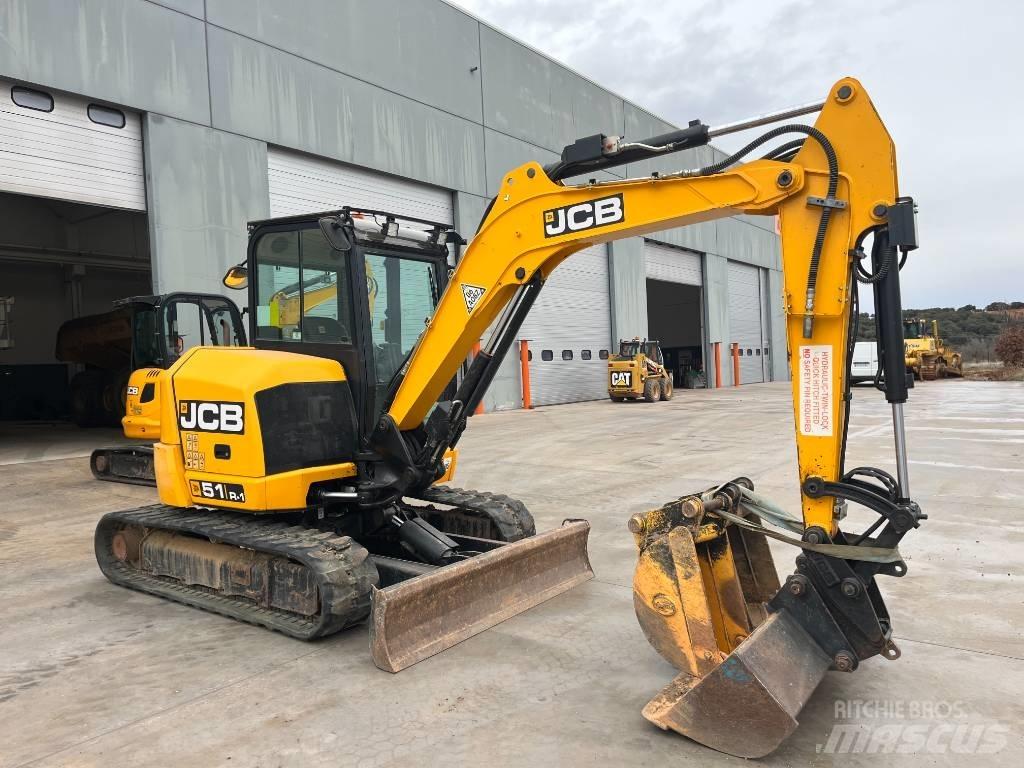 JCB 51 R-1 小型挖土機/掘鑿機<7t(小型挖掘機)
