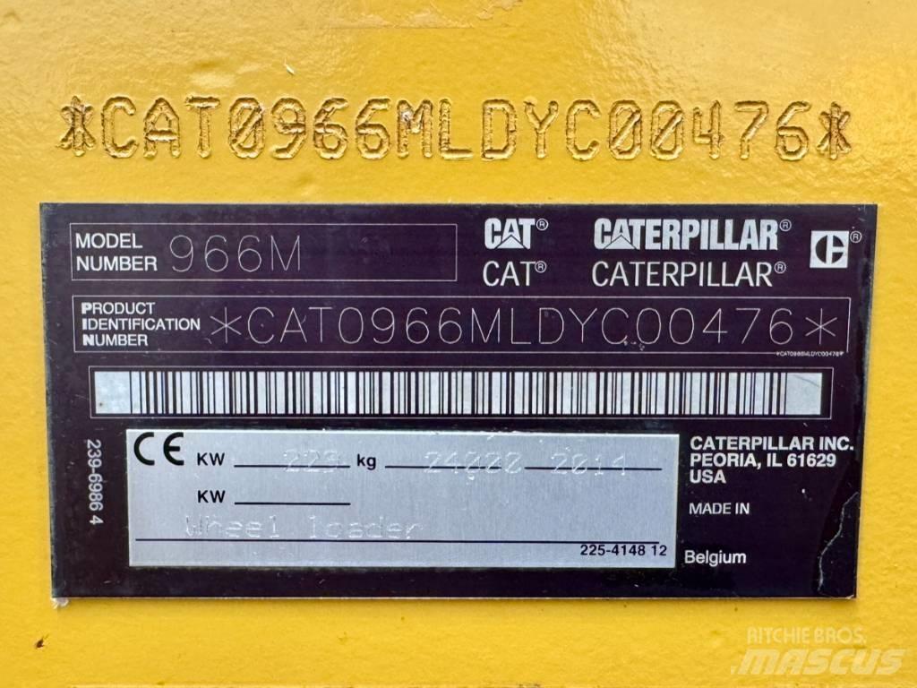 CAT 966 M 輪胎式裝載機