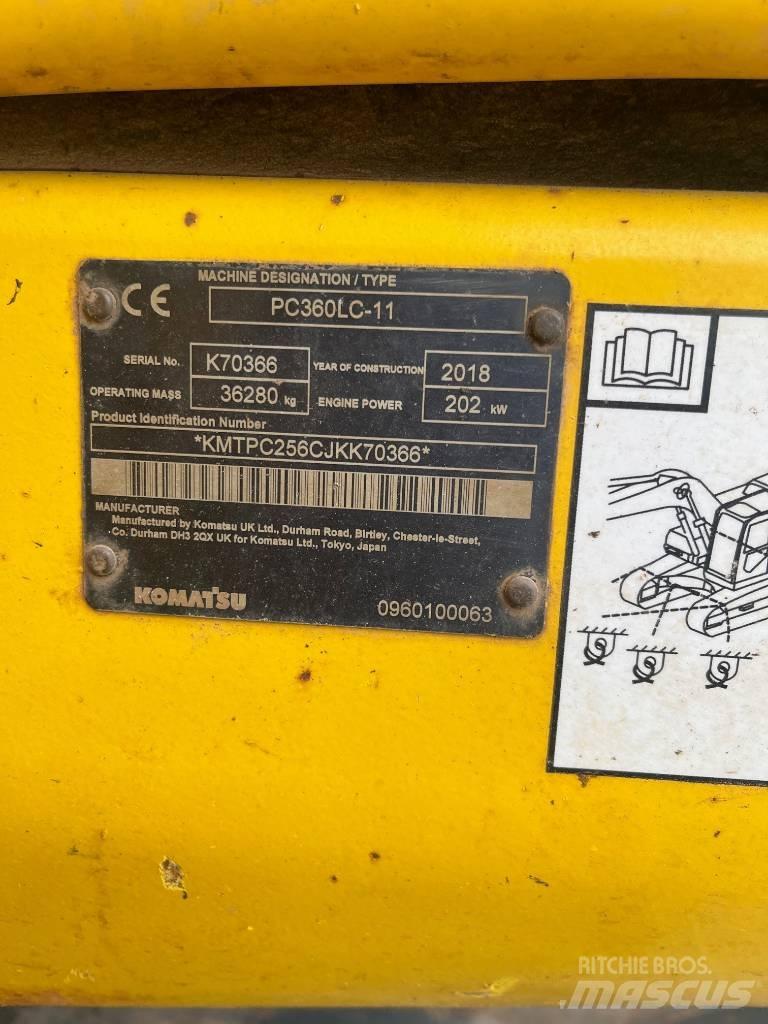 Komatsu PC360LC-11 履帶式 挖土機/掘鑿機/挖掘機