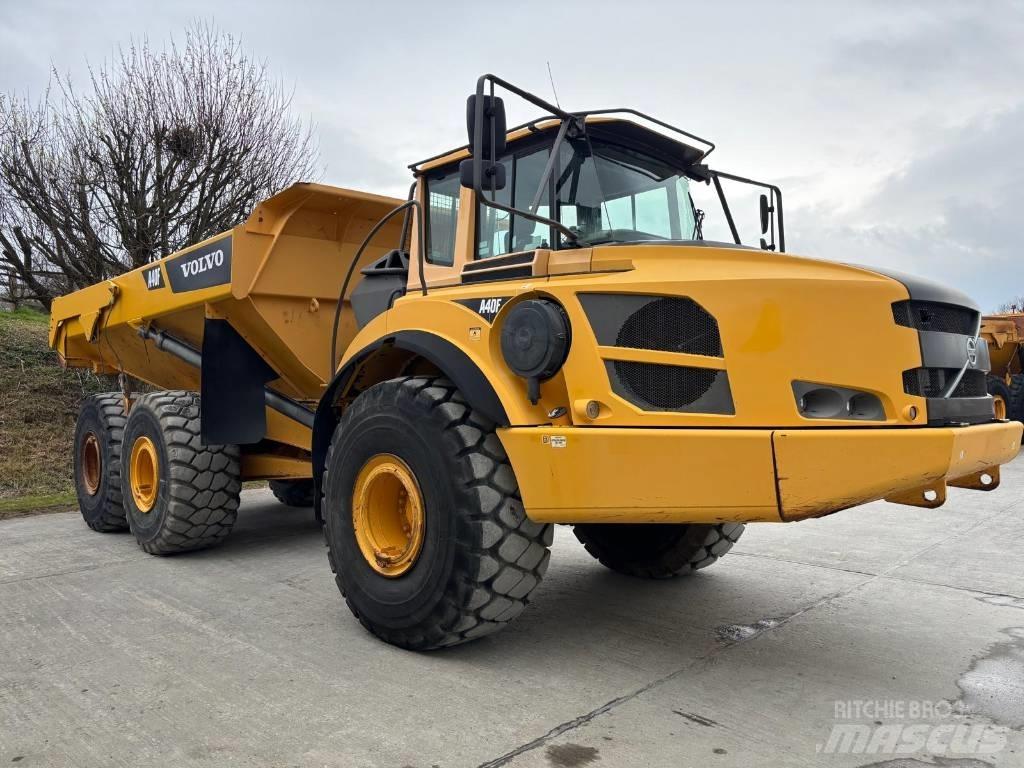 Volvo A40F 鉸接式起吊車