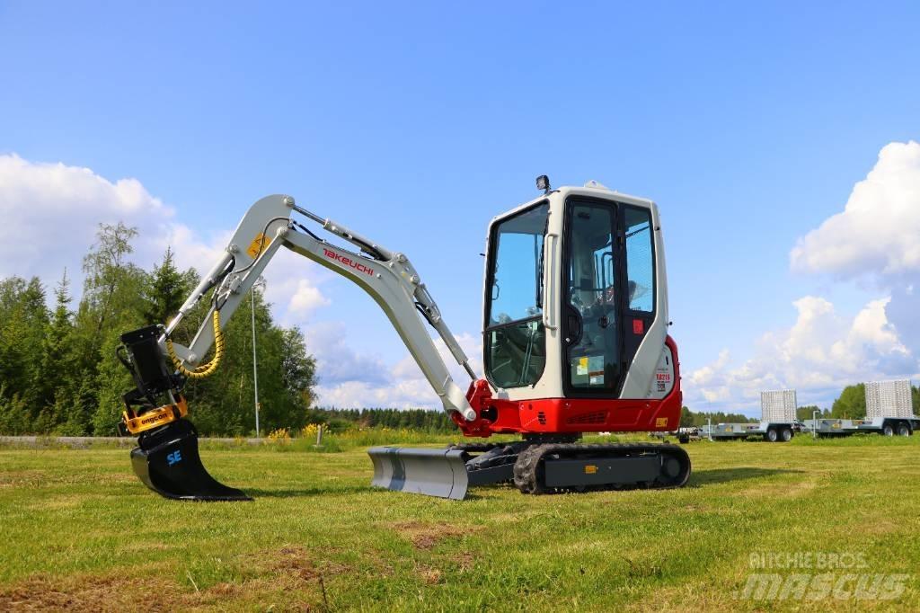 Takeuchi TB216 小型挖土機/掘鑿機<7t(小型挖掘機)