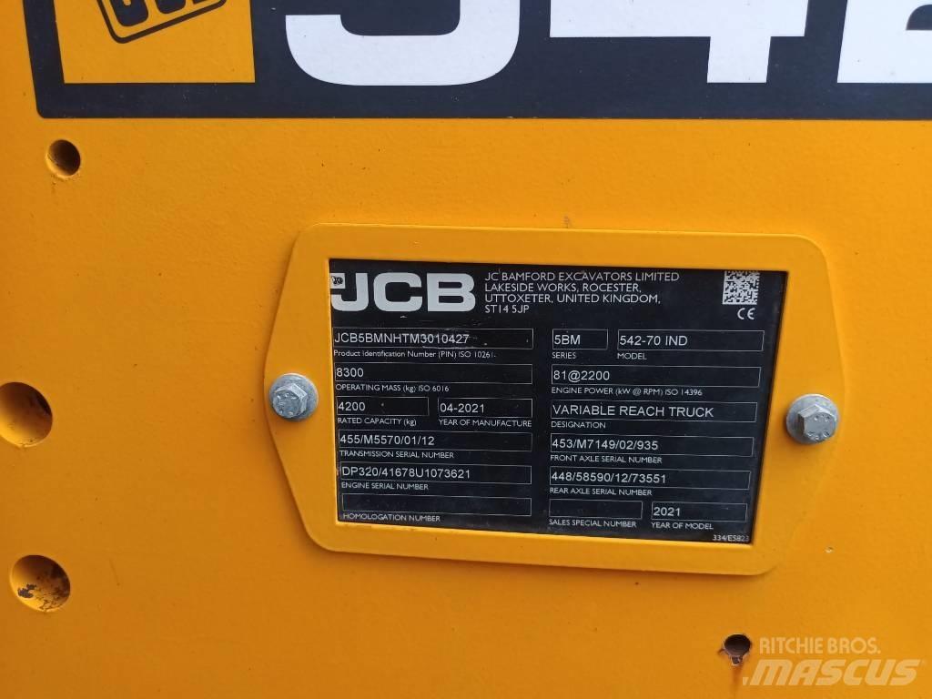 JCB 542-70 IND 伸縮輪式裝載機