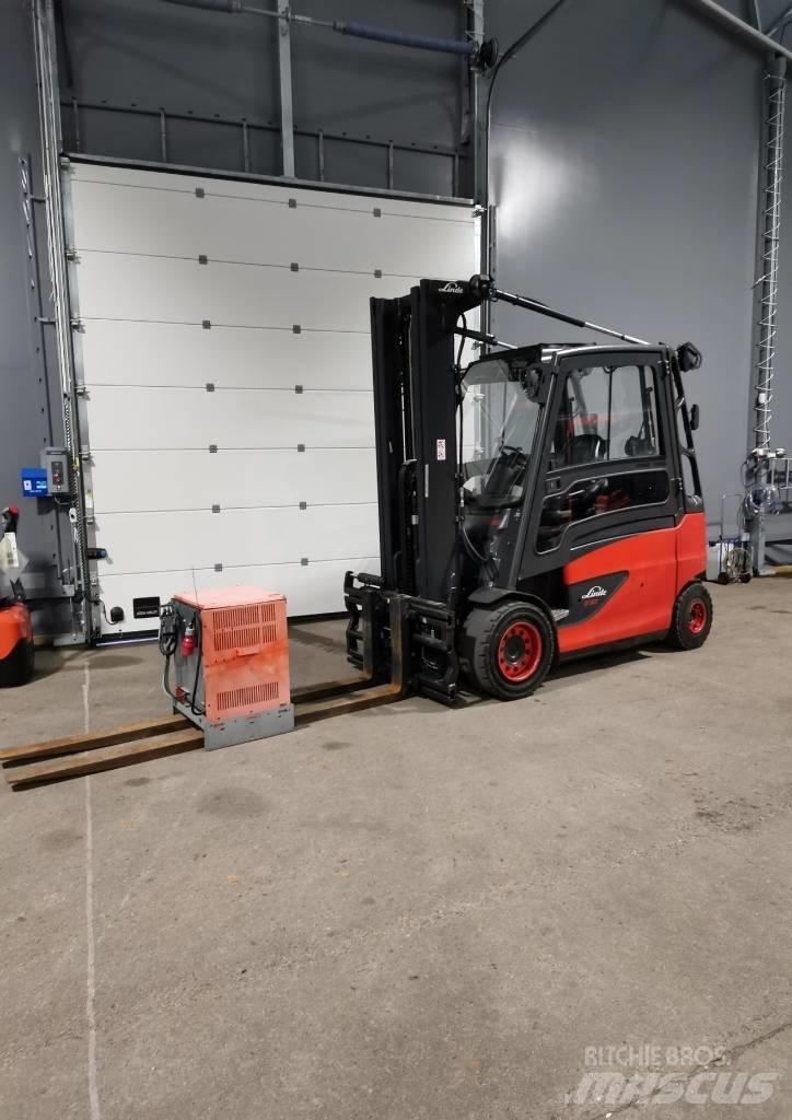 Linde E50HL-01 電動堆高機