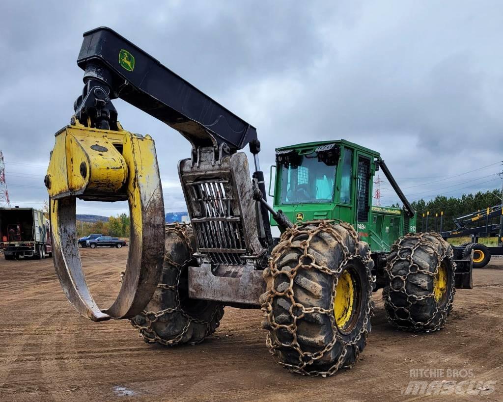 John Deere 748 H 集材機