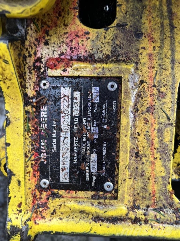 John Deere 1170 E 收穫機