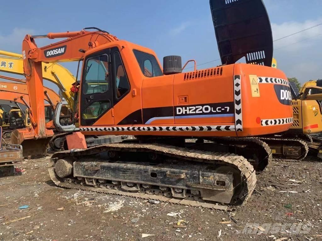 Doosan DH 220 履帶式 挖土機/掘鑿機/挖掘機