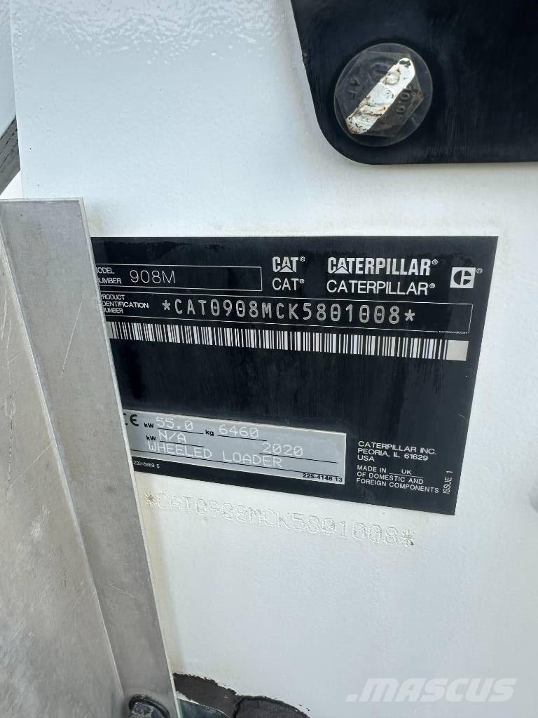 CAT 908 M 輪胎式裝載機