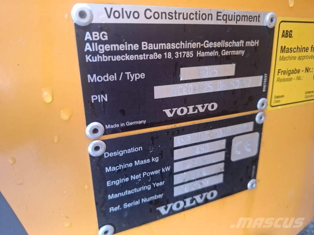 Volvo DD 25 雙輪滾壓機