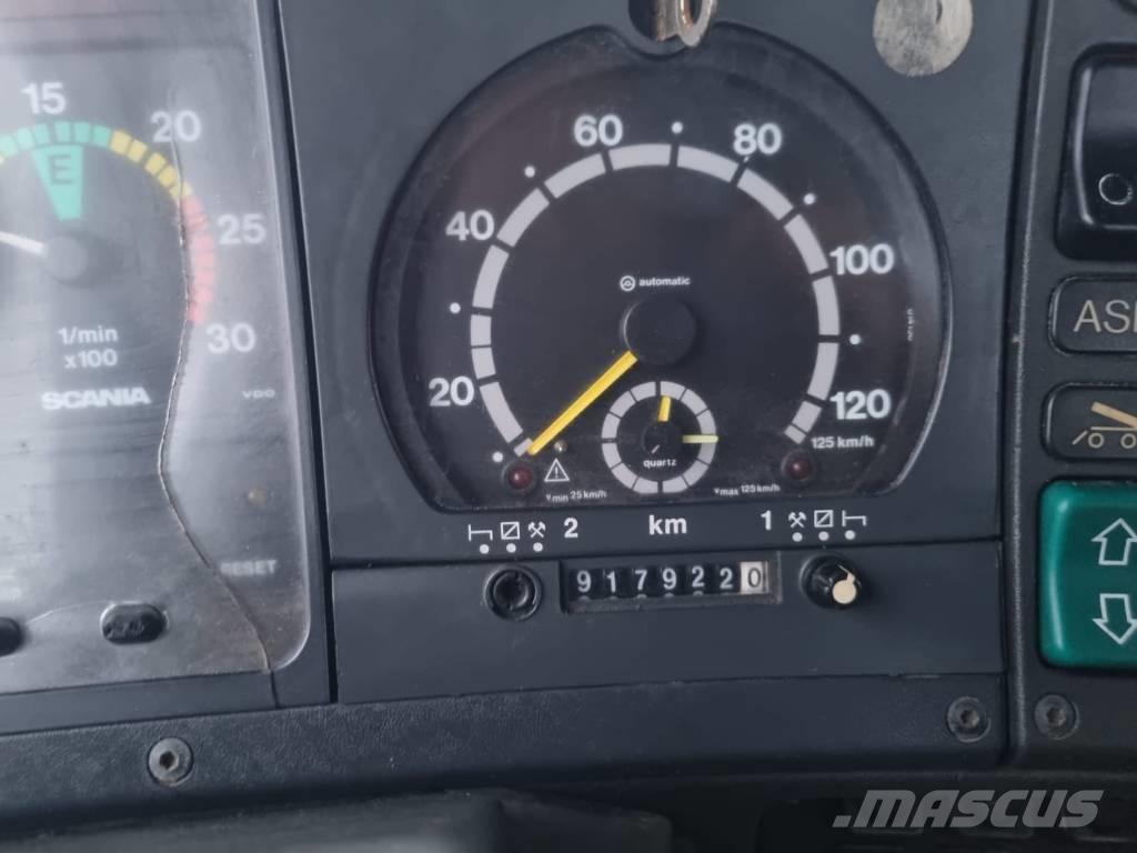 Scania R 143 HL 吊鉤式起重車