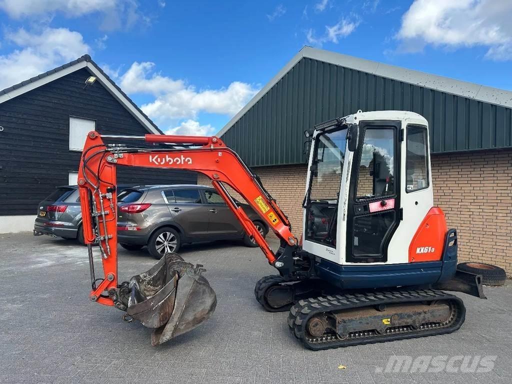 Kubota KX61-3 小型挖土機/掘鑿機<7t(小型挖掘機)