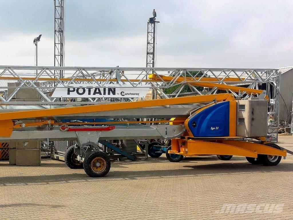Potain IGO 21 獨立吊掛起重機 吊車