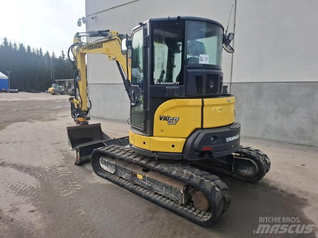Yanmar Vio 57-6A 小型挖土機/掘鑿機<7t(小型挖掘機)