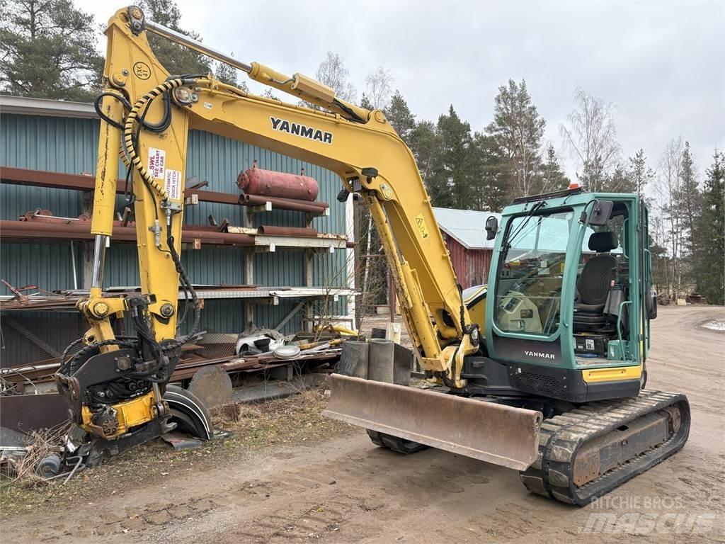 Yanmar VIO80-1A 中型挖土機/掘鑿機/挖掘機 7t-12t