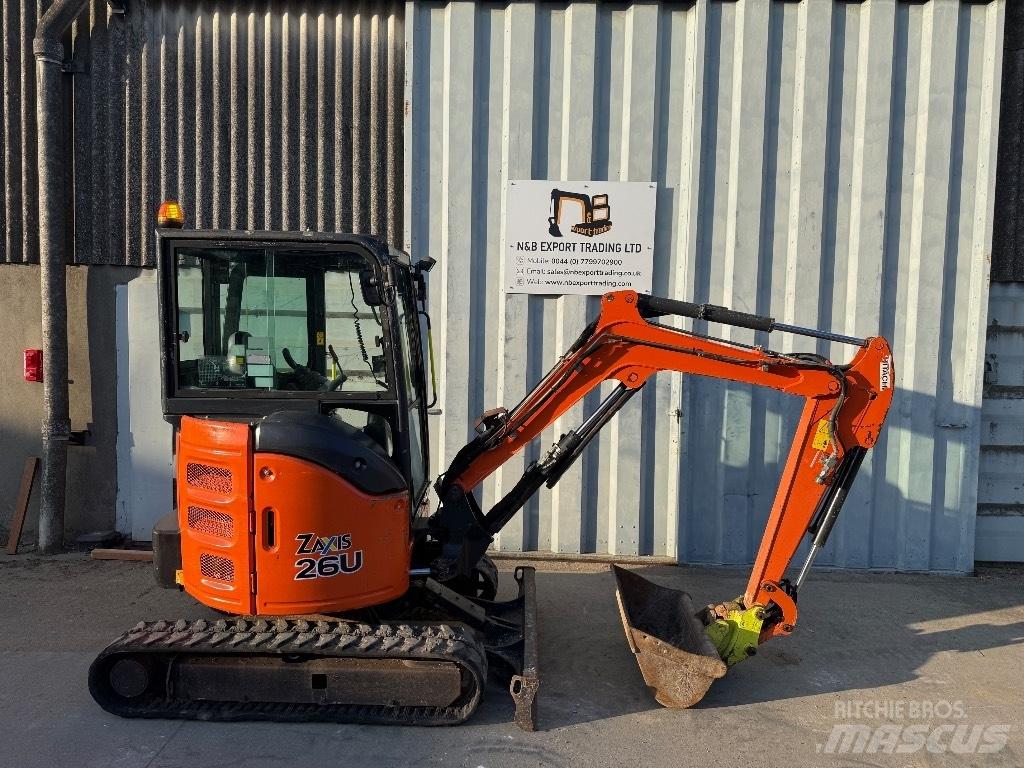 Hitachi ZX 26 小型挖土機/掘鑿機<7t(小型挖掘機)