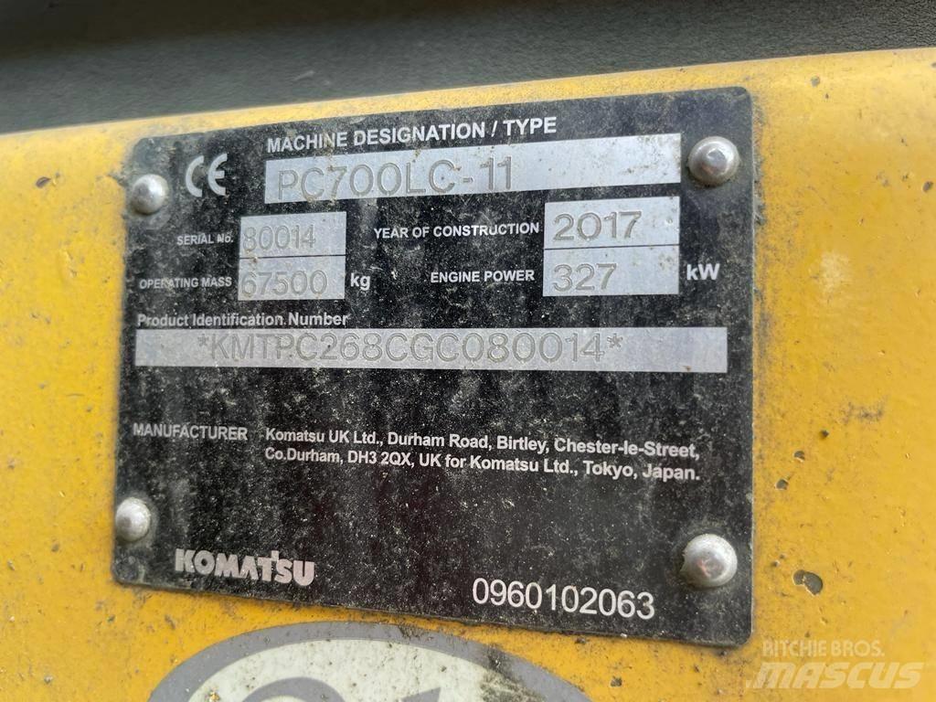 Komatsu PC700LC-11 履帶式 挖土機/掘鑿機/挖掘機