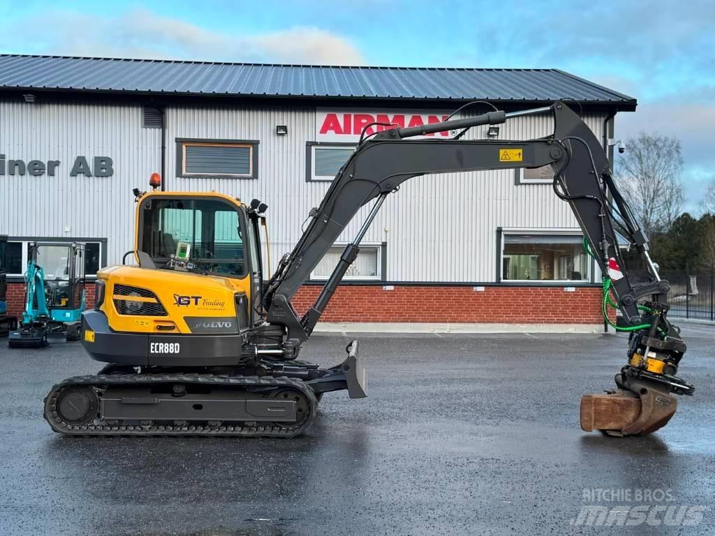 Volvo ECR 88 D 中型挖土機/掘鑿機/挖掘機 7t-12t