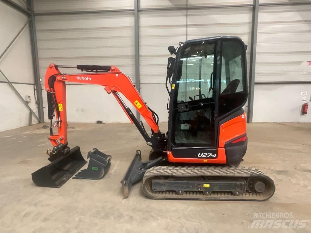 Kubota U 27-4 HI 小型挖土機/掘鑿機<7t(小型挖掘機)
