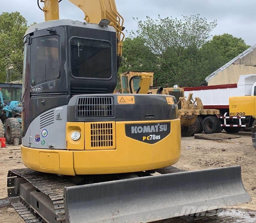 Komatsu pc78us 中型挖土機/掘鑿機/挖掘機 7t-12t
