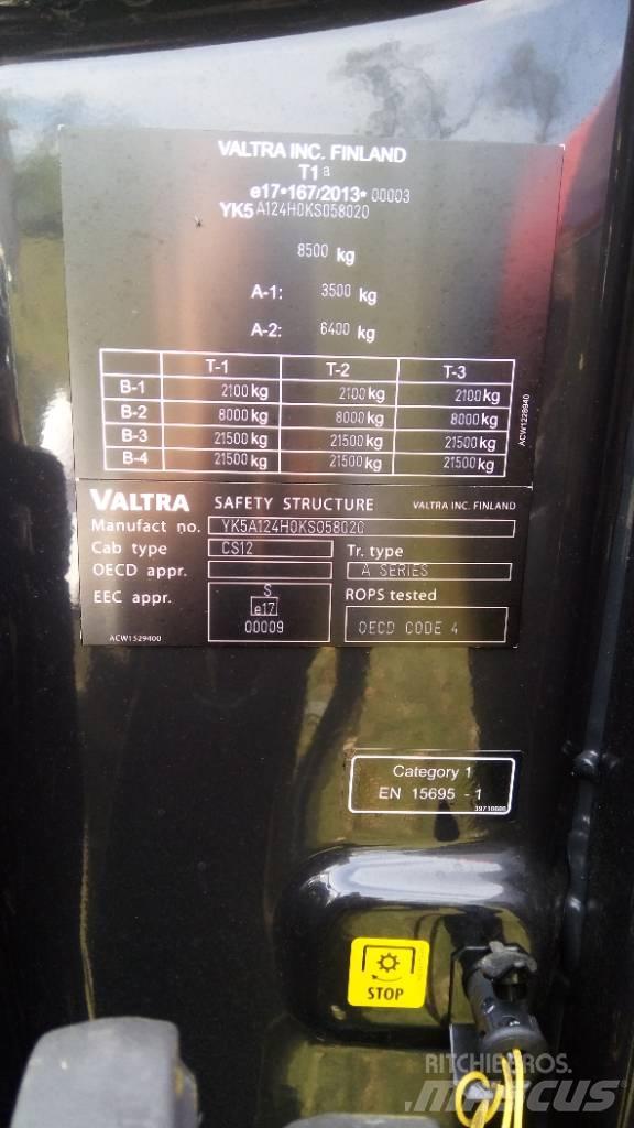 Valtra A 124 曳引機