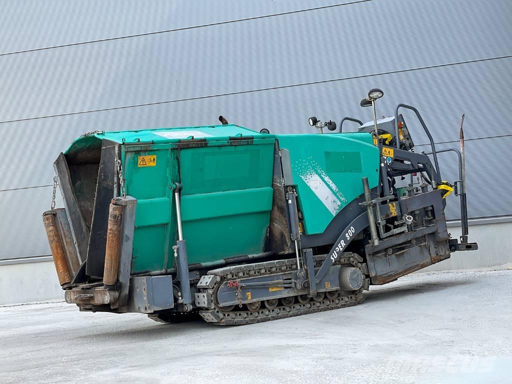 Vögele SUPER 800 瀝青攤舖機/鋪路機