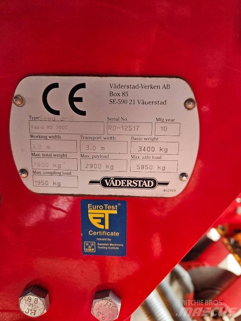 Väderstad Rapid300C 組合鑽