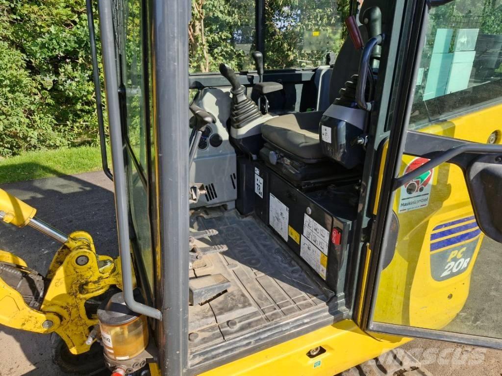 Komatsu PC 20 R-5 小型挖土機/掘鑿機<7t(小型挖掘機)