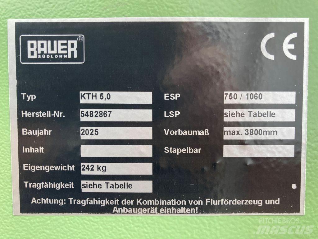 Bauer KTH 5,0 其他物料運輸工具