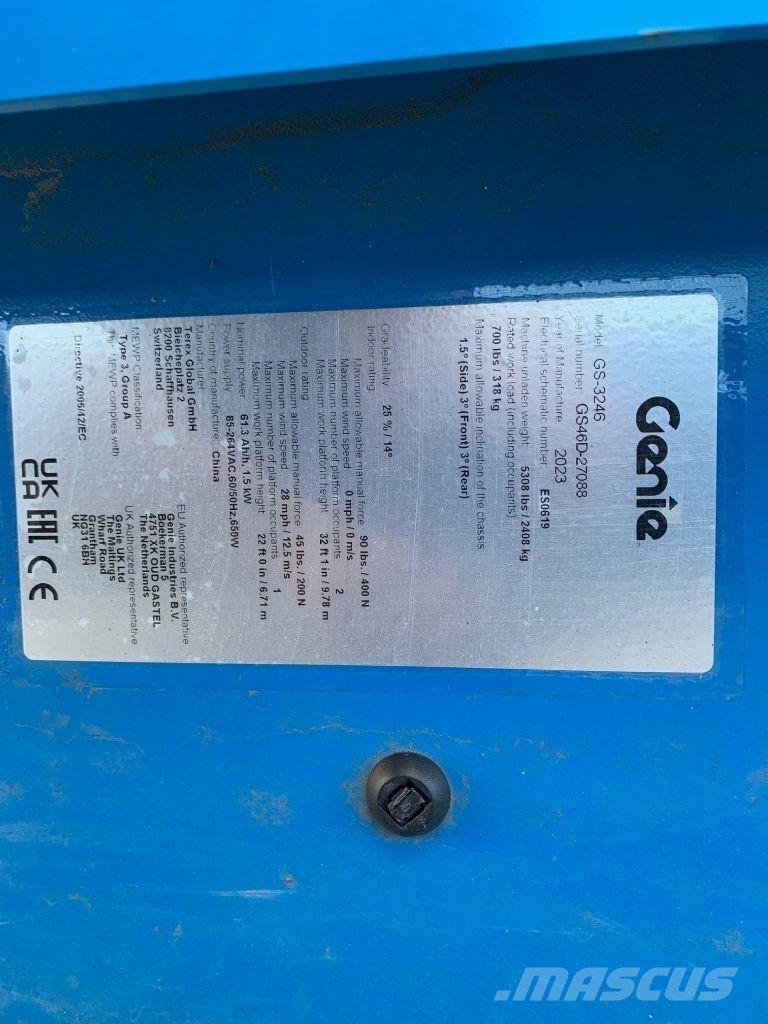Genie GS-3246 剪式升降機