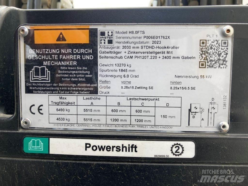 Hyster H 8.0 FTS 柴油卡車