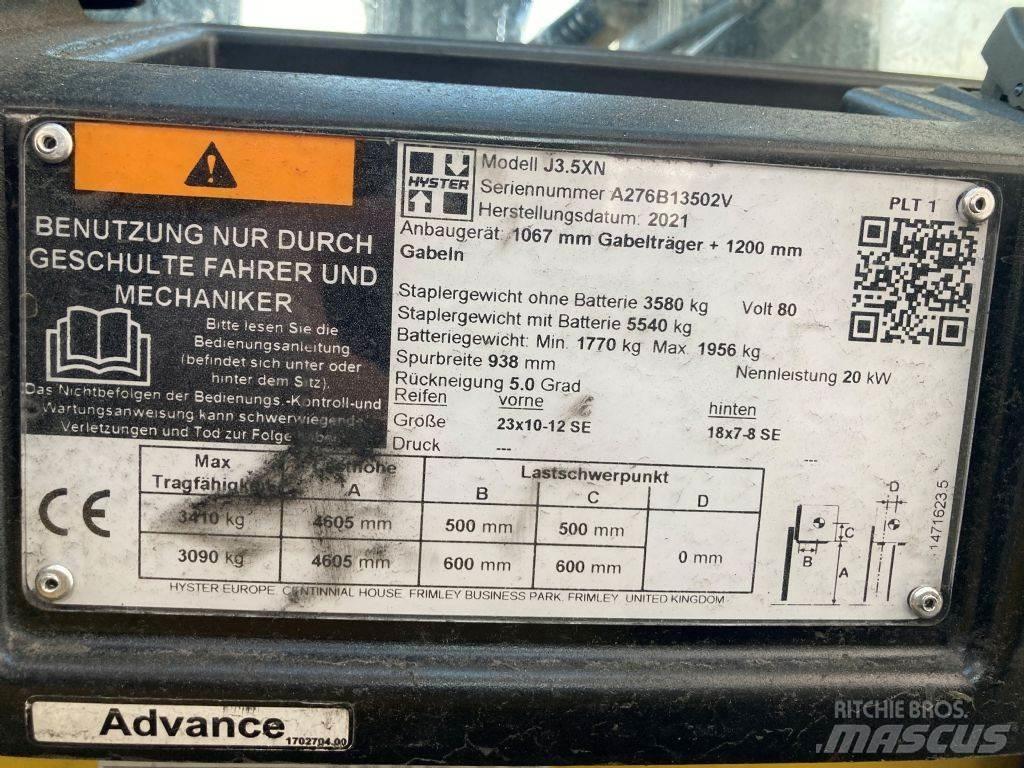 Hyster J 3.5 XN 電動堆高機