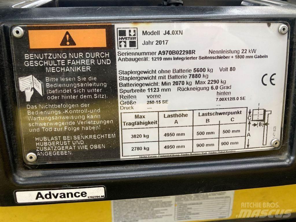 Hyster J 4.0 XN 電動堆高機