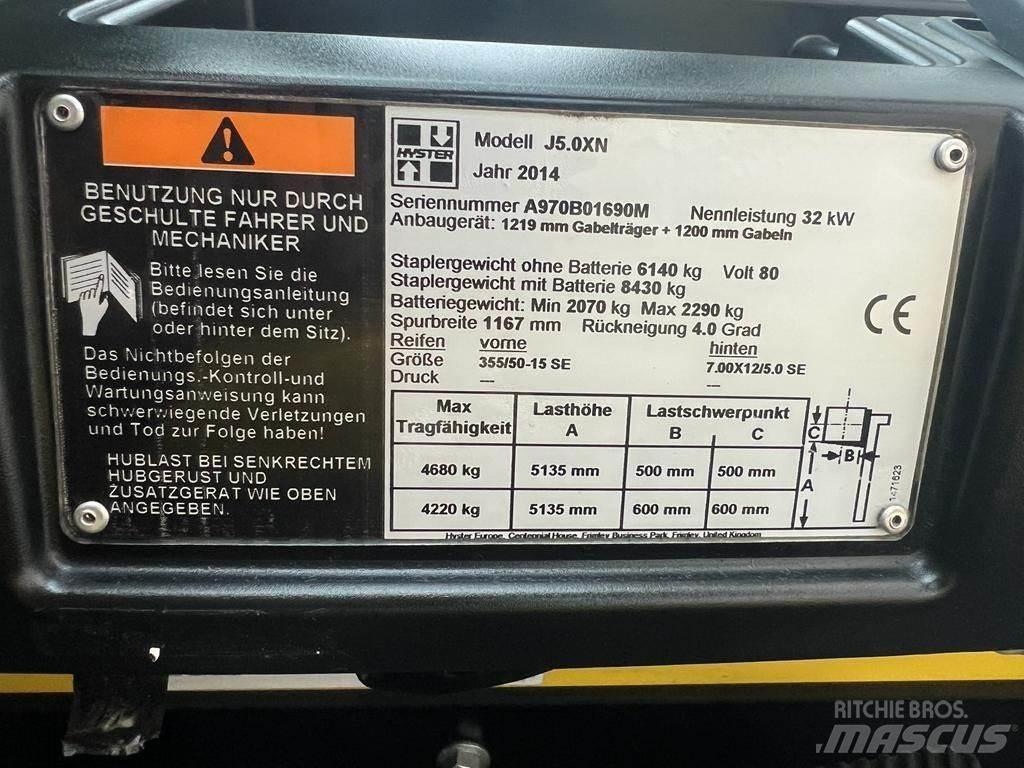 Hyster J 5.0 XN 電動堆高機