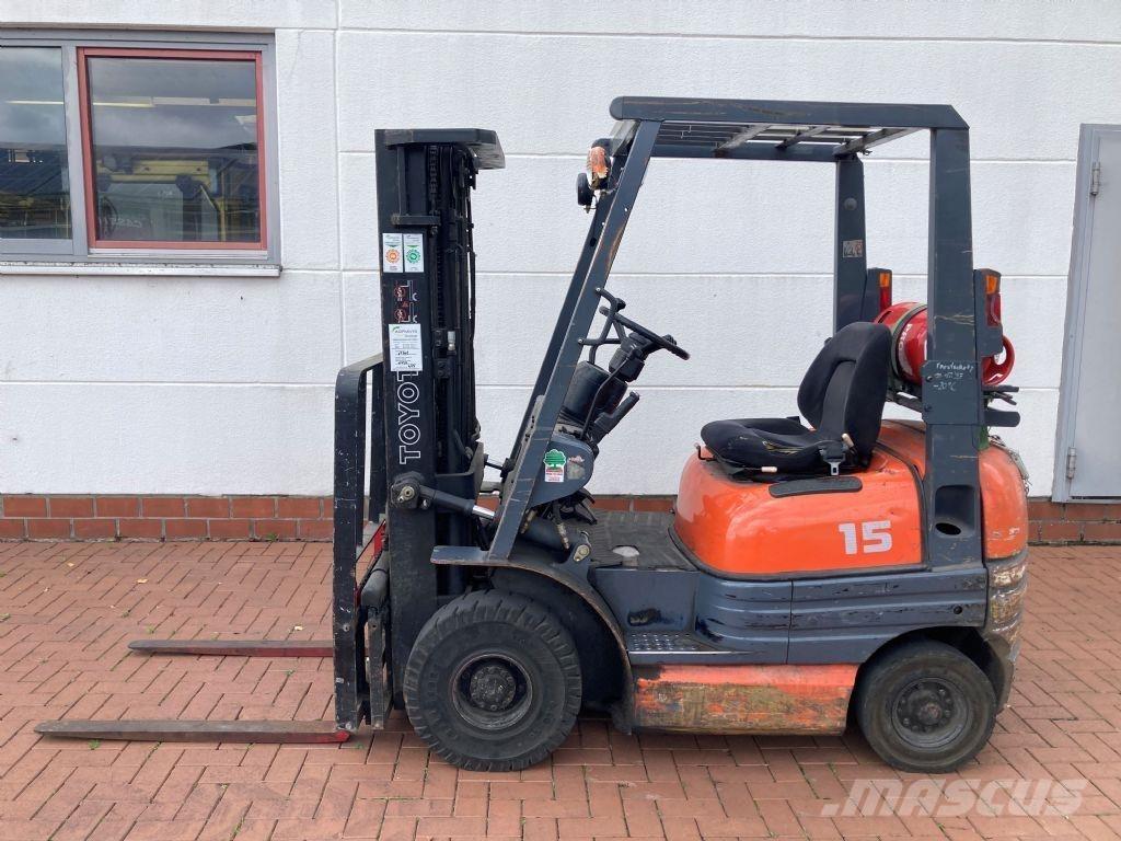 Toyota 42 6FGF 15 液化石油氣LPG卡車