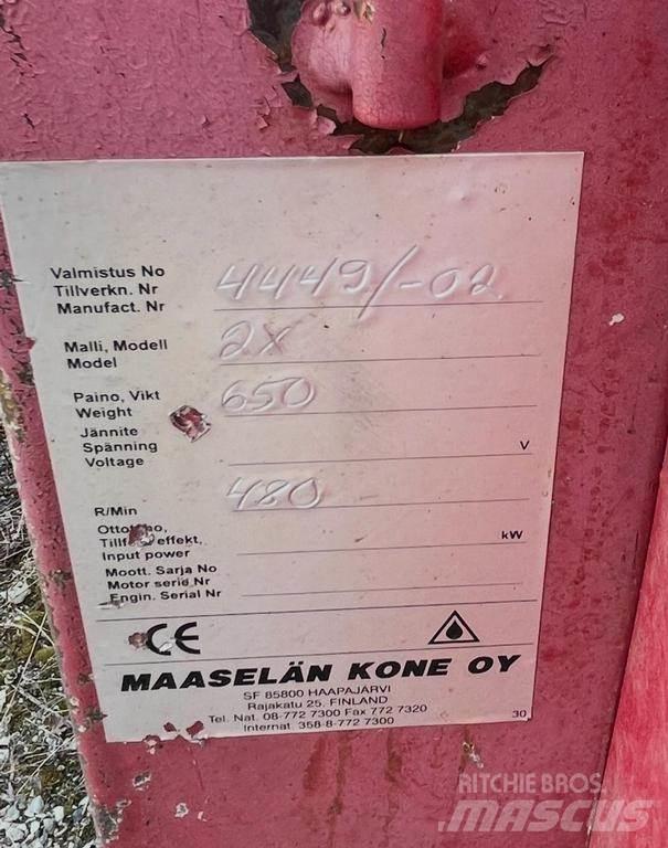 Hakki 2X 木材分離器和切割機