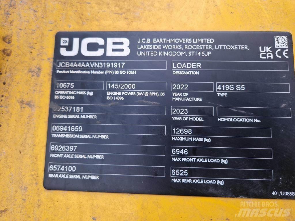 JCB 419S 其他農業機械