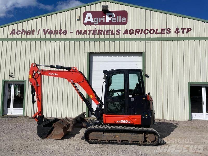 Kubota KX060-5 小型挖土機/掘鑿機<7t(小型挖掘機)