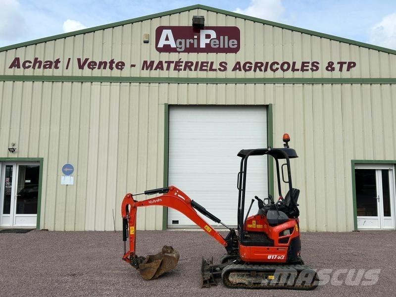 Kubota U17-3 小型挖土機/掘鑿機<7t(小型挖掘機)