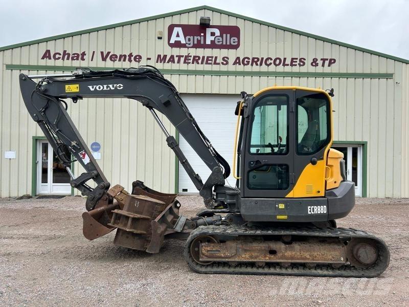 Volvo ECR88D 小型挖土機/掘鑿機<7t(小型挖掘機)