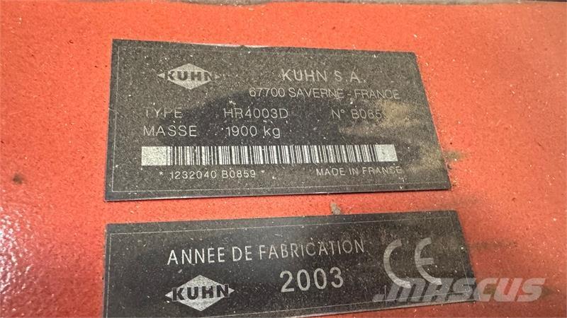Kuhn HR 4003 組合鑽